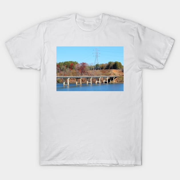 Catawba Bridge T-Shirt by Cynthia48